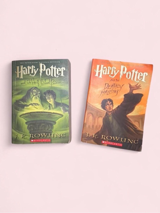Wizarding World Of Harry Potter Other - Harry Potter Paperback Book Bundle Half-Blood Prince & Deathly Hallows